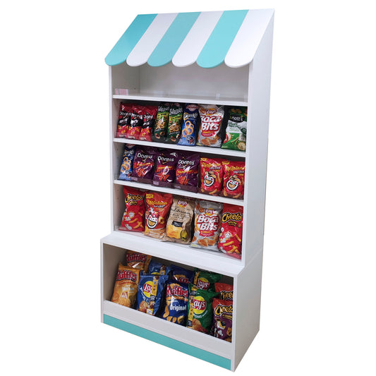 Mueble con estantes- 85x40x180cm