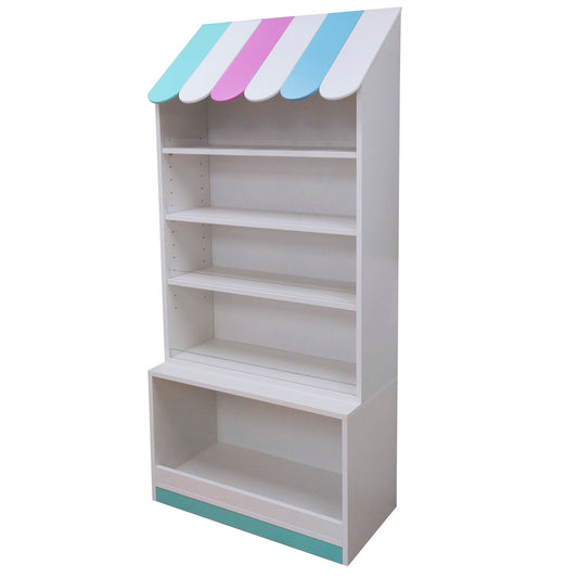 Mueble con estantes- 85x40x180cm