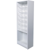 Mueble expositor con 18 carameleras de metacrilato y espacio de almacenamiento inferior.